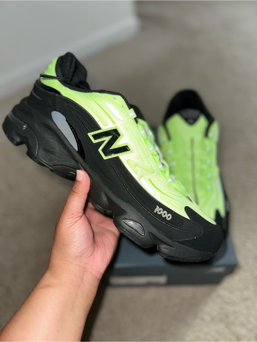 New Balance 1000 “Lime Black”